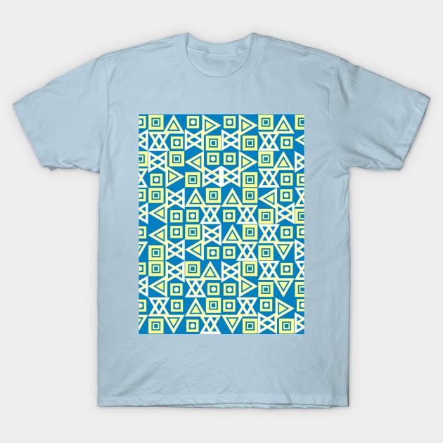 Tiled geometric pattern T-Shirt by Gaspar Avila